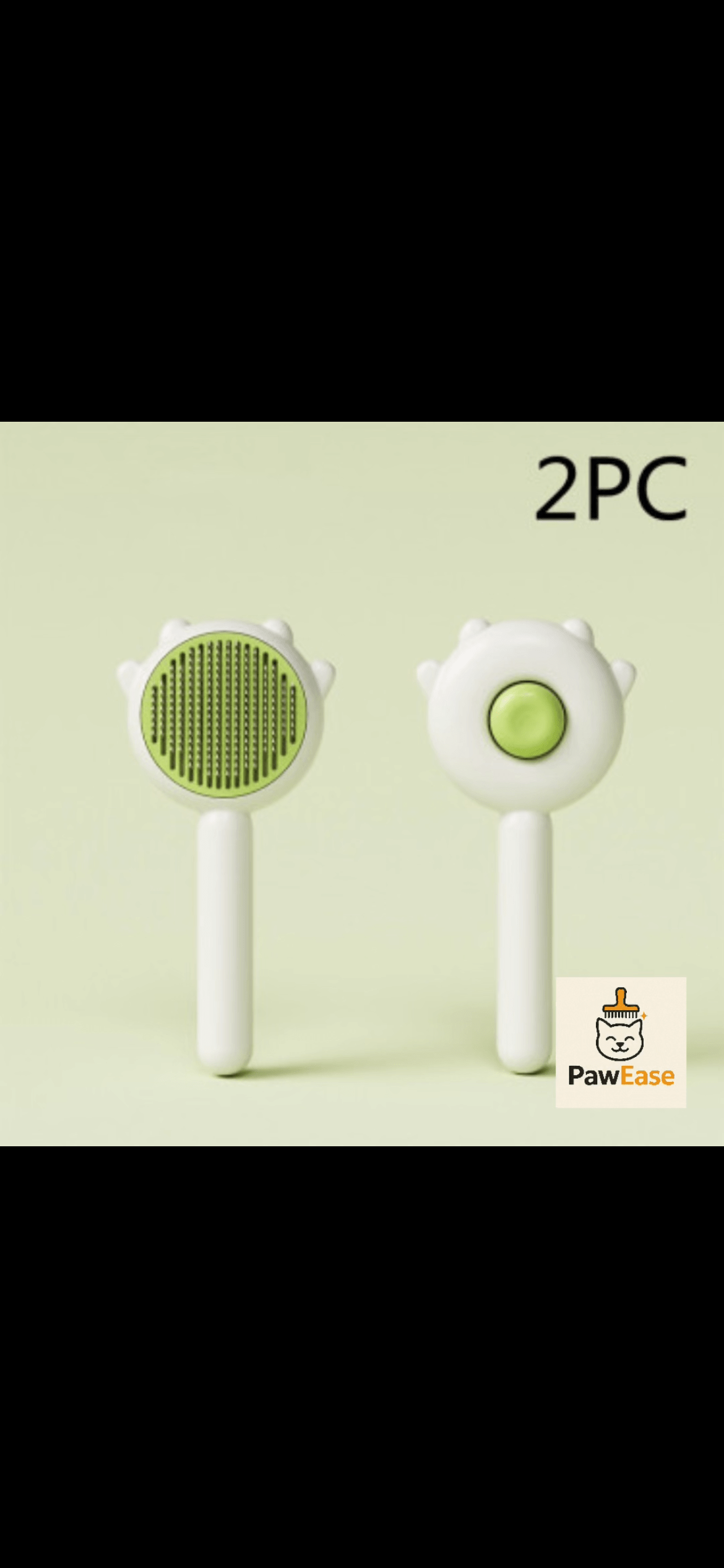Brosse de toilettage PawEase™ – massage relaxant pour animaux