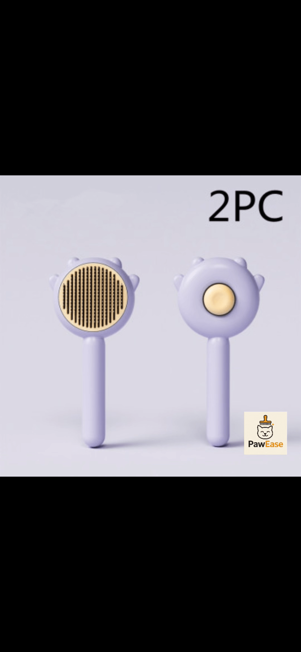 Brosse PawEase™ – accessoire essentiel pour le toilettage des chiens et chats